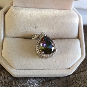 NWOT Sterling Silver Mystic Topaz Pendant